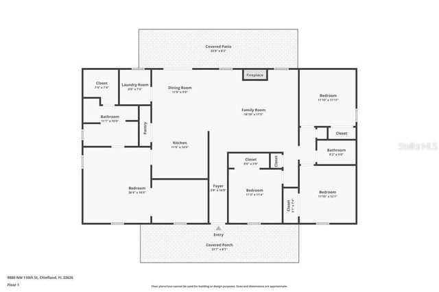 9880 NW 110TH STREET, Chiefland, FL 32626