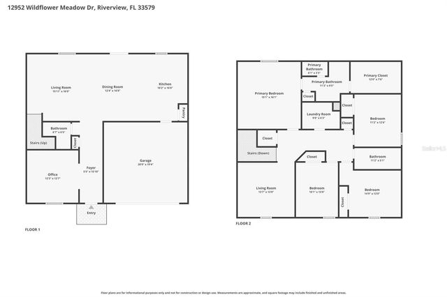 12952 WILDFLOWER MEADOW DRIVE, Riverview, FL 33579