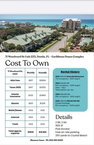 71 Woodward Street 223, Destin, FL 32541