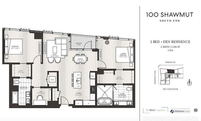 100 Shawmut Ave 1104, Boston, MA 02118