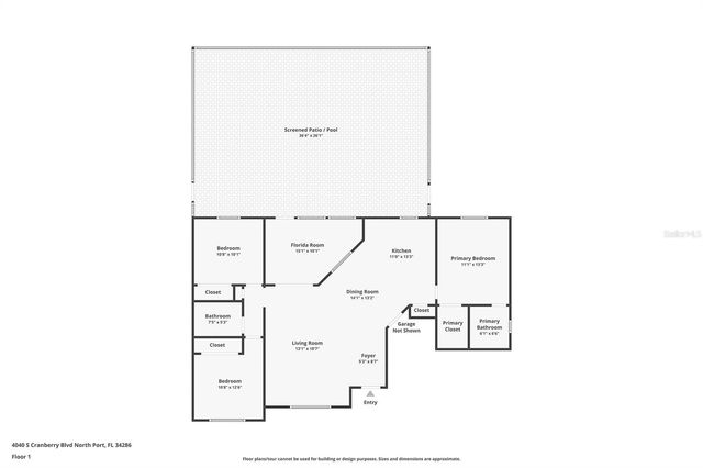4040 S CRANBERRY BOULEVARD, North Port, FL 34286