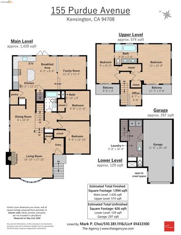 155 Purdue Avenue, Kensington, CA 94708