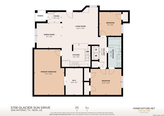 5708 GLACIER SUN DR, San Antonio, TX 78244