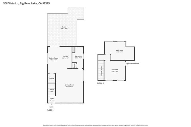 508 Vista, Big Bear Lake, CA 92315