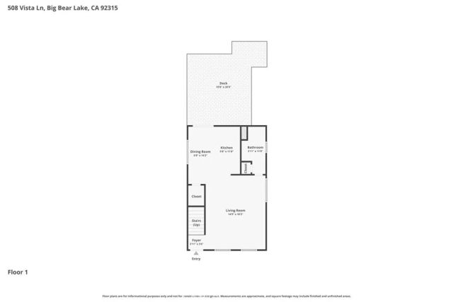 508 Vista, Big Bear Lake, CA 92315