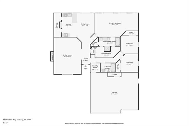 636 Hunters Way, Mustang, OK 73064