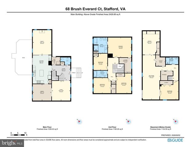 68 BRUSH EVERARD CT, Stafford, VA 22554