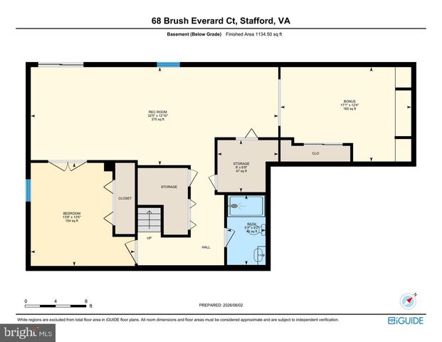68 BRUSH EVERARD CT, Stafford, VA 22554