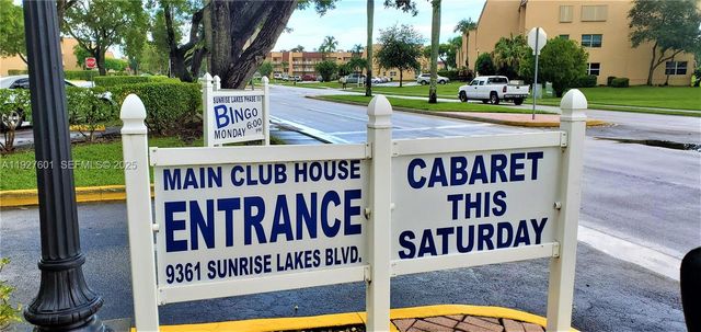 8841 NW Sunrise Lakes Blvd 112, Sunrise, FL 33322
