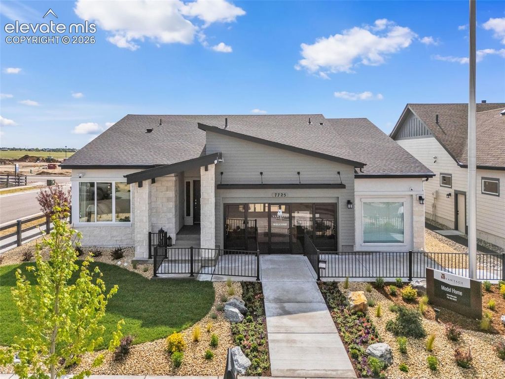 7725 Desert Wrangler Drive, Colorado Springs, CO 80908 — exterior