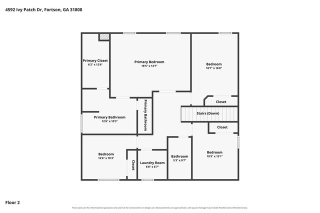 4592 Ivy Patch Drive, Fortson, GA 31808