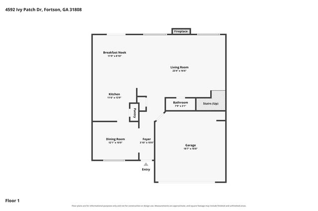 4592 Ivy Patch Drive, Fortson, GA 31808
