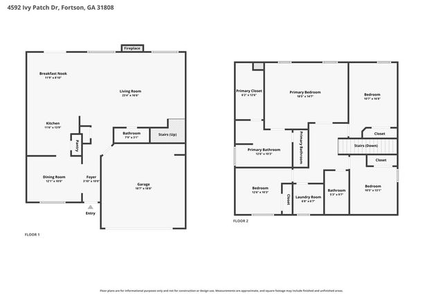 4592 Ivy Patch Drive, Fortson, GA 31808