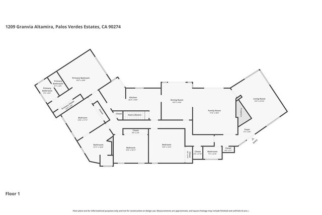 1209 Granvia Altamira, Palos Verdes Estates, CA 90274