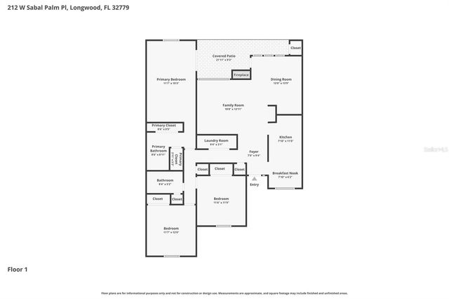 212 W SABAL PALM PLACE 212, Longwood, FL 32779