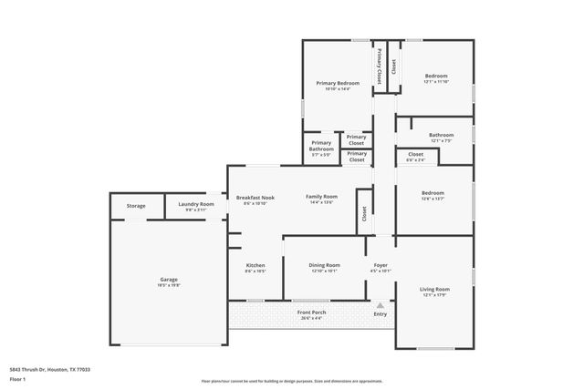 5843 Thrush Drive, Houston, TX 77033