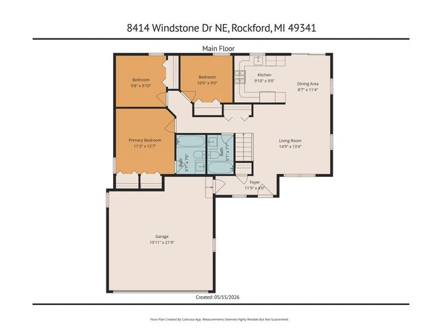 8414 Windstone Drive Ne, Algoma Twp, MI 49341