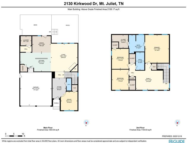 2130 Kirkwood Dr, Mount Juliet, TN 37122