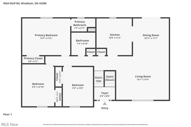 9564 Wolf Road, Windham, OH 44288