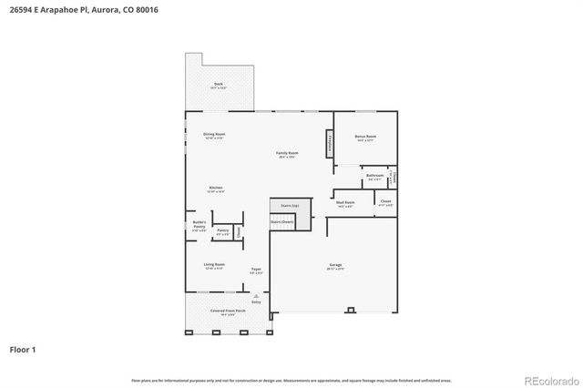26594 E Arapahoe Place, Aurora, CO 80016