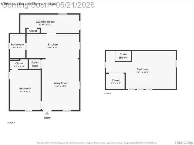 22329 Maxine Street, Saint Clair Shores, MI 48080