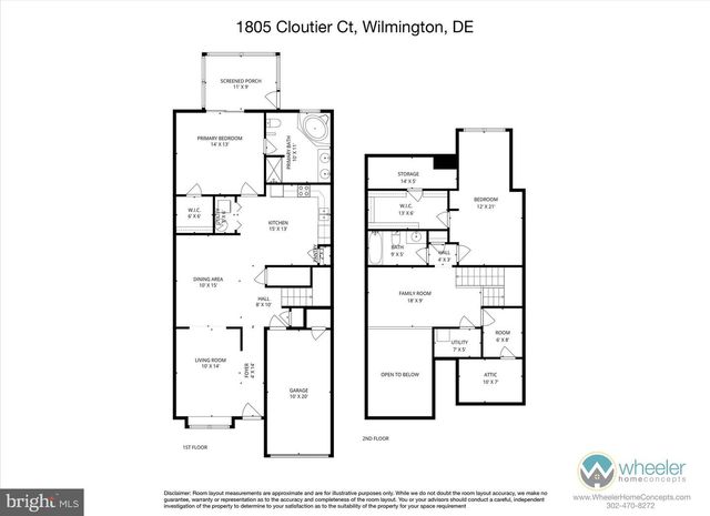 1805 CLOUTIER CT, Wilmington, DE 19803