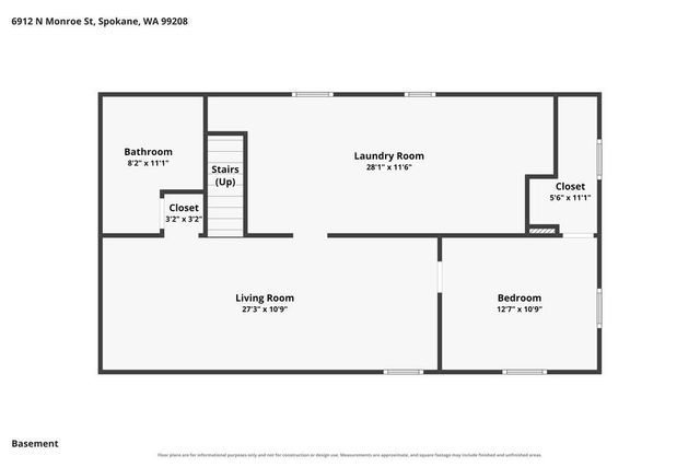 6912 N N MONROE St, Spokane, WA 99208
