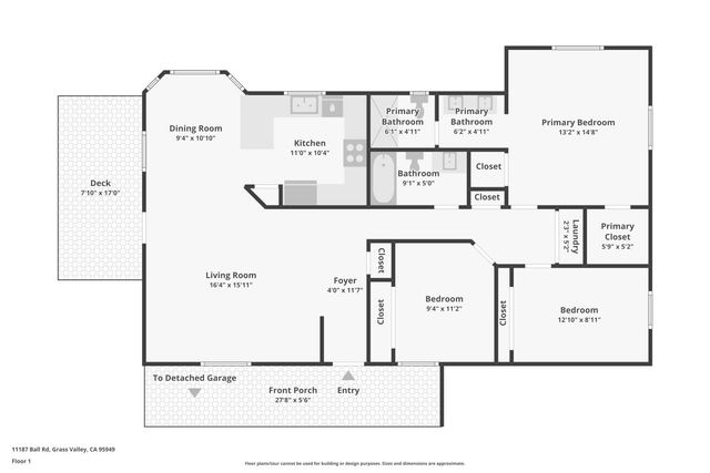 11187 Ball Rd, Grass Valley, CA 95949