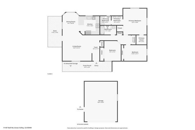 11187 Ball Rd, Grass Valley, CA 95949