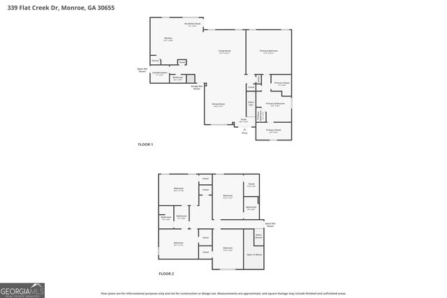 339 Flat Creek Drive, Monroe, GA 30655