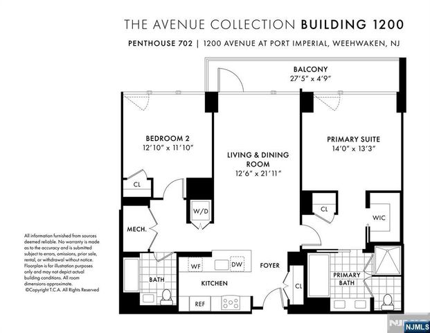 1200 Ave At Port Imperial PH702, Weehawken, NJ 07086