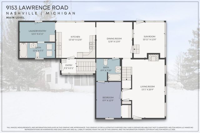 9153 Lawrence Road, Maple Grove Twp, MI 49073