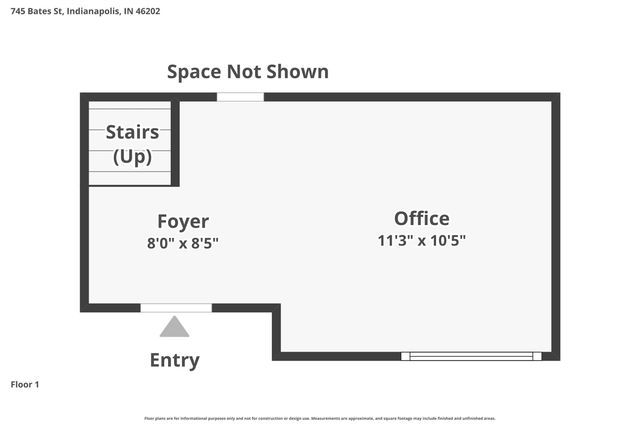 745 Bates Street, Indianapolis, IN 46202