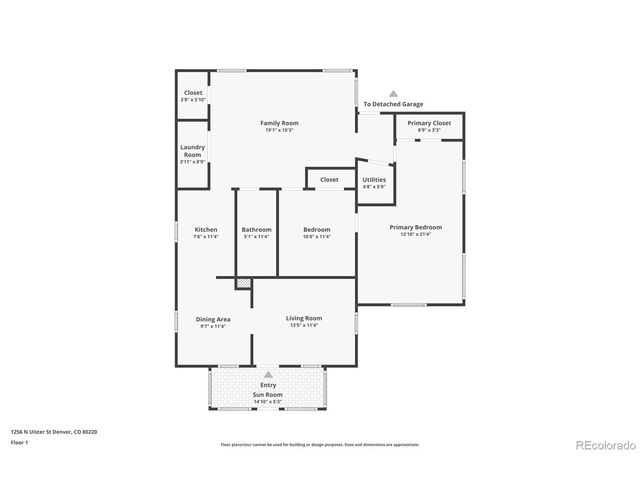 1256 Ulster St, Denver, CO 80220