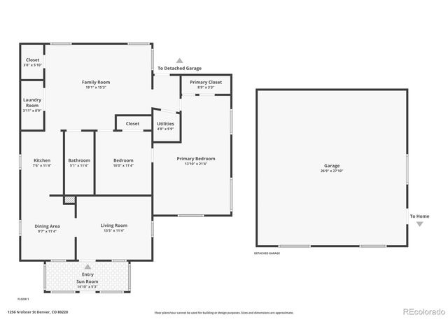 1256 Ulster St, Denver, CO 80220