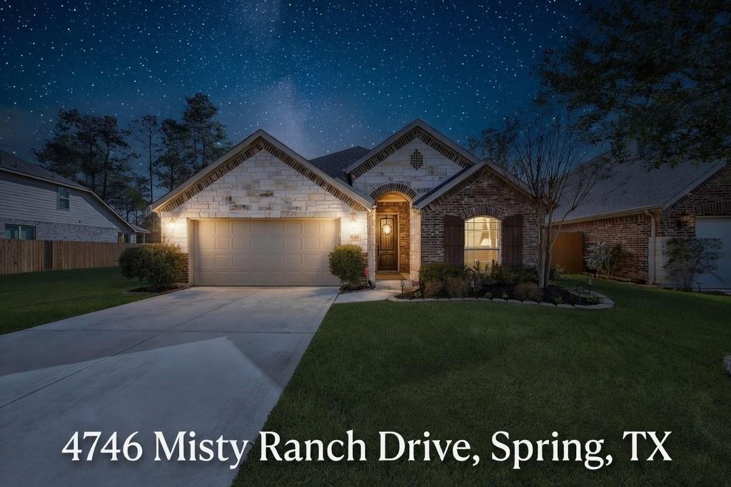 4746 Misty Ranch Drive, Spring, TX 77386
