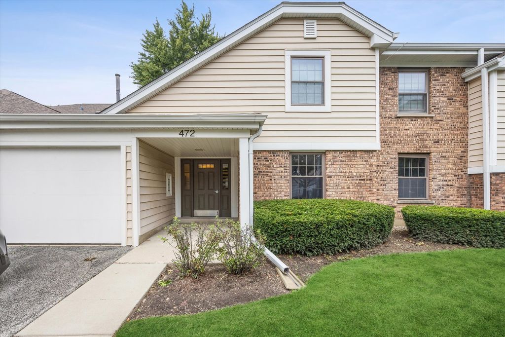 472 Lambert Drive D1, Schaumburg, IL 60193 — exterior