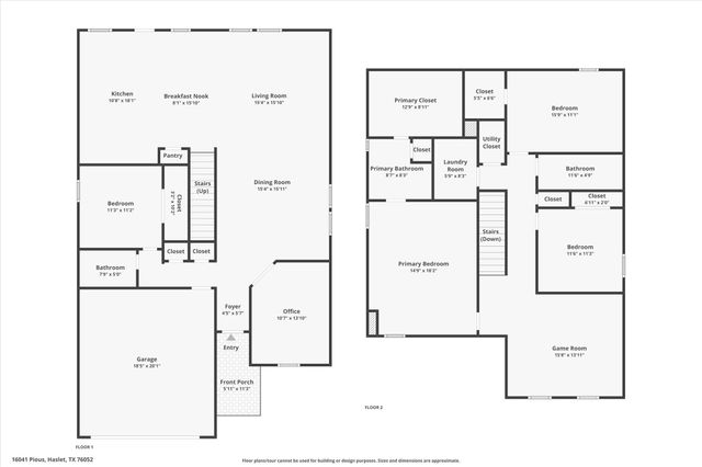 16041 Pious Drive, Haslet, TX 76052