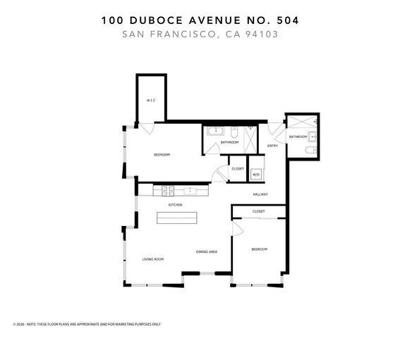 100 Duboce Avenue 504, San Francisco, CA 94103