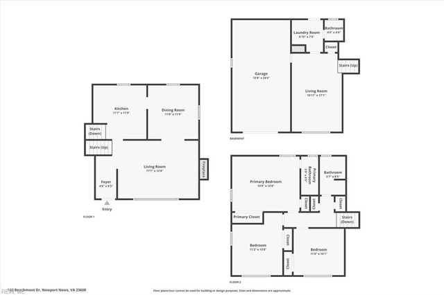 192 Beechmont DR, Newport News, VA 23608