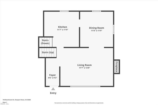 192 Beechmont DR, Newport News, VA 23608
