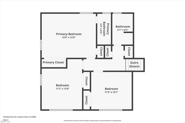 192 Beechmont DR, Newport News, VA 23608