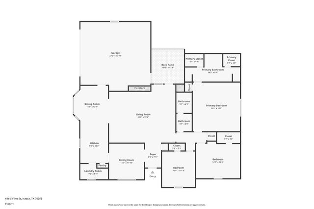 616. S Files Street, Itasca, TX 76055