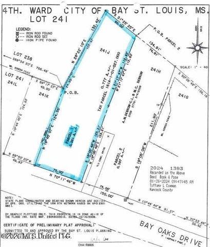 115 Bay Oaks Drive, Bay Saint Louis, MS 39520