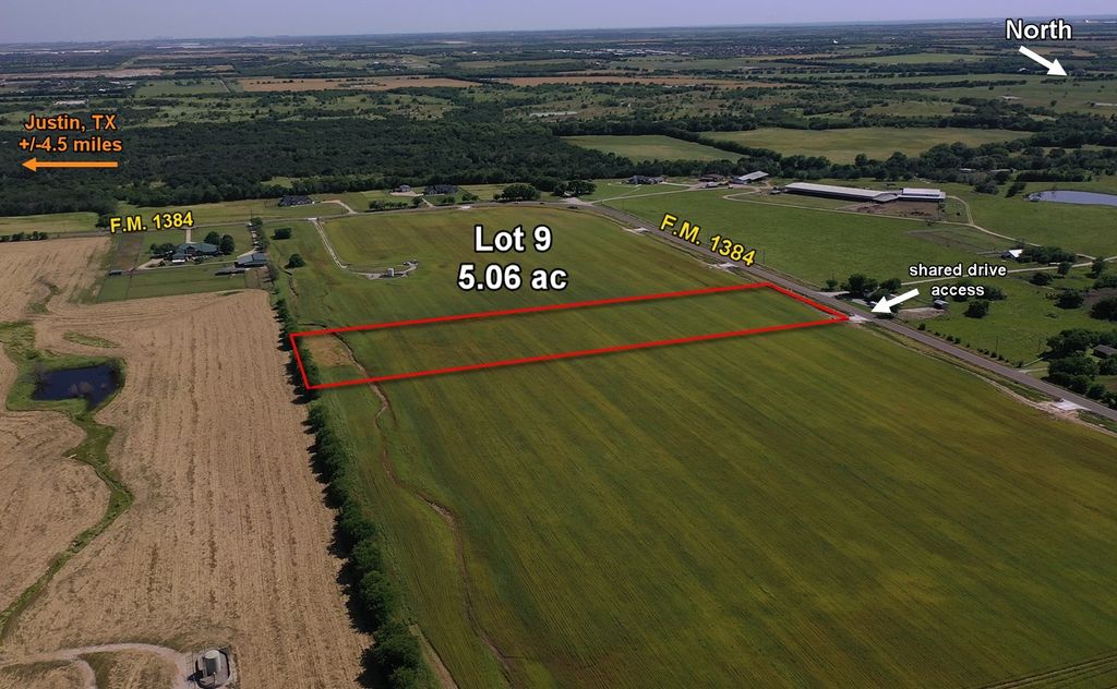Lot 9 F.M. 1384, Justin, TX 76247
