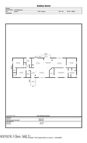 174 Sanders Drive, Hubert, NC 28539