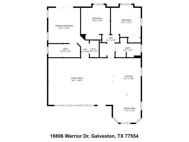 18806 Warrior Road, Galveston, TX 77554