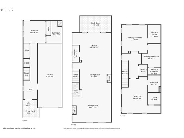 7594 Se DIVISION St, Portland, OR 97206