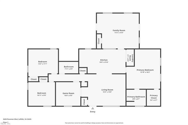 5628 Plummer BLVD, Suffolk, VA 23435