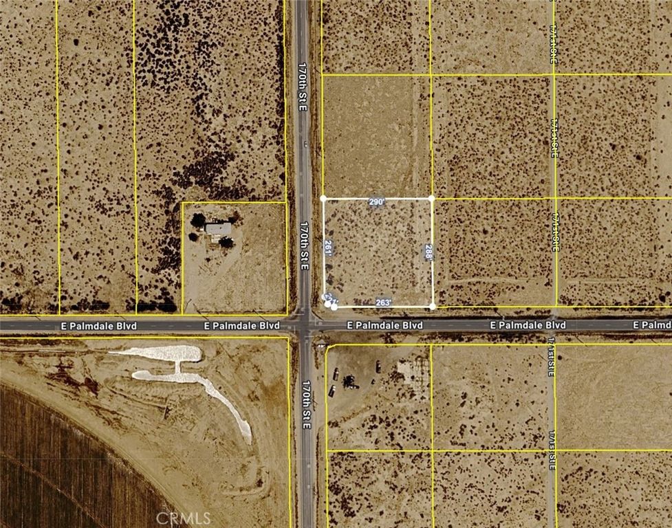 Image 1 of property listing at 0 N/E Corner of Palmdale Blvd/170th St E, Palmdale, CA 93591